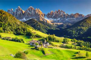 Fototapete BERGE Natur Landschaft 3D 450 x 300 x 300 cm