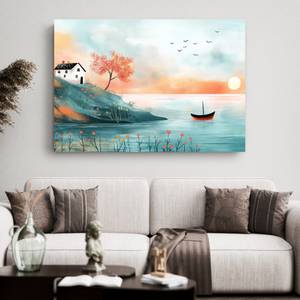 Bild Boho Landschaft I 100 x 70 cm