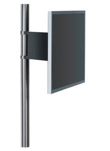 TV Wandhalterung solution art 123 Gr. 2 Silber - Metall - 4 x 150 x 9 cm