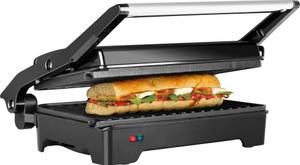 Panini Maker S 2070 Schwarz - Metall - 30 x 11 x 27 cm