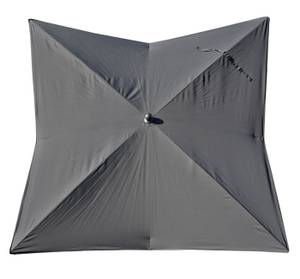 Sonnenschirm A37 3x3m Grau - Metall - Textil - 300 x 265 x 300 cm