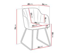 Stuhl SM101 Grau