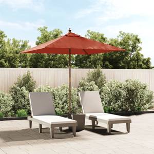 Parasol de jardin 3028554 Brun rouge