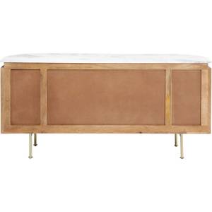 Sideboard Grace Braun - Stein - Holzart/Dekor - 160 x 78 x 45 cm