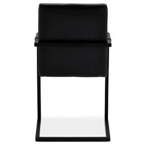 Chaises à accoudoirs Fanny Noir Lot de 2 Noir - Métal - Matière plastique - 53 x 93 x 66 cm
