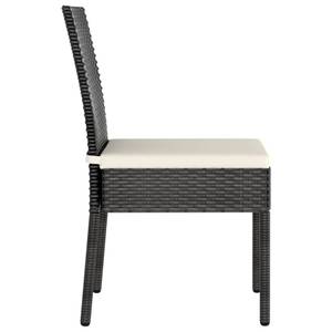 Chaise de salle à manger (lot de 4) Noir