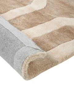 Teppich MAHRIN Beige - Braun - Weiß - Naturfaser - 160 x 230 cm