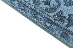 Tapis Ultra Vintage CDXXXVIII Bleu - Textile - 140 x 1 x 272 cm