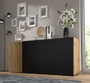 Sideboard AURIS SB180 3D3D Beige - Holzwerkstoff - Kunststoff - 180 x 82 x 42 cm