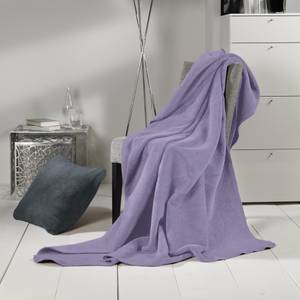 Wohndecke 2er-Pack 164809 Hellviolett - 100 x 150 cm