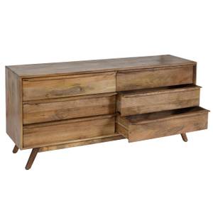 Kommode L96 Braun - Holzart/Dekor - Holz teilmassiv - 150 x 72 x 42 cm