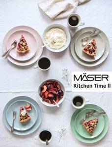 Mäser Kitchen Time II Grün - Porzellan - 27 x 1 x 27 cm