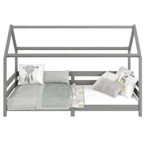 Lit cabane FINA 90x200 cm Gris