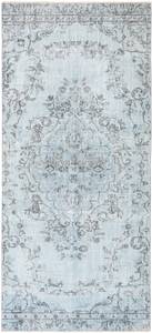 Tapis Ultra Vintage CCXXXIII Bleu - Textile - 127 x 1 x 279 cm