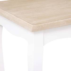 Beistelltisch CH2176 Beige - Massivholz - 56 x 60 x 38 cm