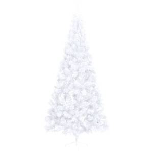 Arbre de noël artificiel moitié Blanc - 125 x 240 x 125 cm