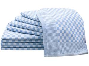 Geschirrtücher 00000012 10er-Set Blau - Textil - 46 x 1 x 90 cm