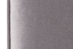 Sitzbank aus Samt Barcelona | Lifa Grau - Kunststoff - Textil - Holz teilmassiv - 42 x 45 x 101 cm