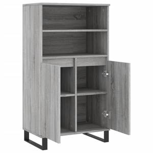 Highboard DE3649 Eiche Grau Dekor