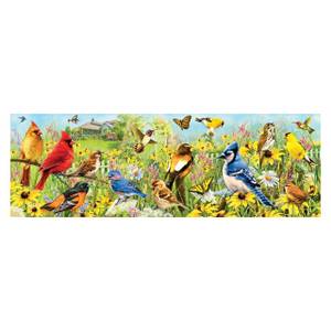 Puzzle Gartenvögel 1000 Teile Papier - 13 x 9 x 36 cm