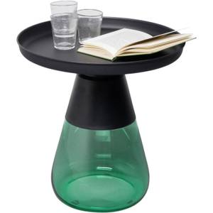 Table d'appoint Bottiglia I Vert - Verre - 50 x 52 x 50 cm