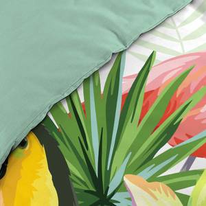 Housse de couette + 2 taies d'oreiller H Vert - Textile - 240 x 1 x 260 cm