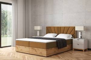 Boxspringbett LOLLY6 Gelb - Breite: 169 cm - H3