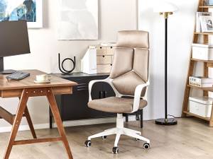 Chaise de bureau DELIGHT Beige - Blanc