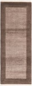 Tapis de passage Darya DCCCLXXIV Marron - Textile - 79 x 1 x 206 cm