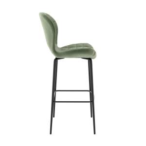 Tabouret de bar Mazzia (Lot de 2) Vert