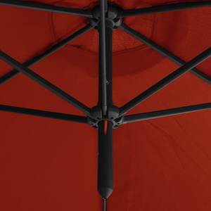 Parasol d'extérieur 3008735 Marron - Métal - Textile - 290 x 260 x 600 cm