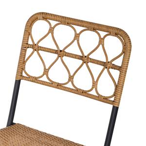 Liegestuhl-Set 863-054 Braun - Polyrattan - 60 x 71 x 60 cm