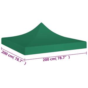 Toit de tente de réception 3004918-1 Vert