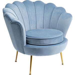 Fauteuil Water Lily Gold Bleu