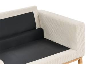 3-Sitzer Sofa SIGGARD Beige - Creme - Eiche Hell