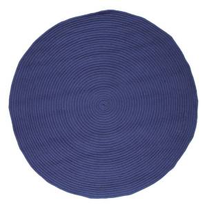 Tapis TAM TAM Bleu - 120 x 120 x 120 cm