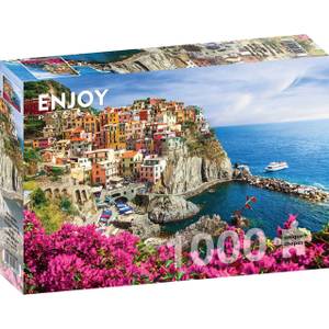 Puzzle Enjoy Manarola Cinque Terre Papier - 24 x 5 x 34 cm