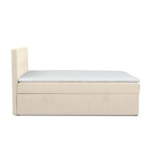 Boxspringbett Moody Ecru - Breite: 160 cm