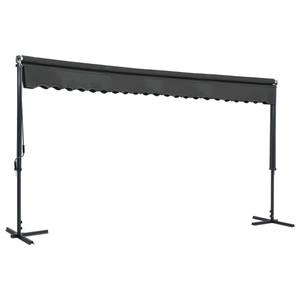 Standmarkise D6282 Anthrazit - Tiefe: 500 cm