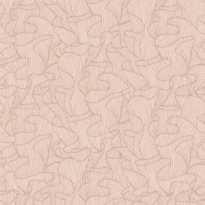 Tapete Koralle 7397 Pink - Naturfaser - Textil - 50 x 900 x 900 cm