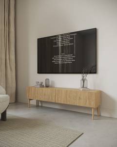 TV-Lowboard NOLIE Braun - Holzwerkstoff - 175 x 51 x 32 cm