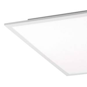 LED Deckenlampe Panel FLAT Weiß - Metall - 45 x 6 x 45 cm