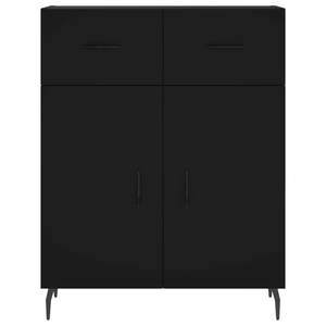 Highboard DE1275 Schwarz - Holzwerkstoff - 34 x 180 x 70 cm