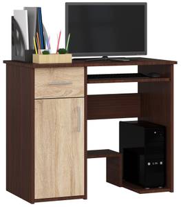 Schreibtisch JAY Classic Eiche Sonoma Dekor - Wenge Dekor