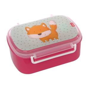 Lunchbox Tiere und Helden Orange - Pink