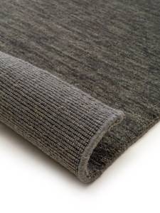 Tapis de couloir en laine Jamal Gris - 80 x 250 cm