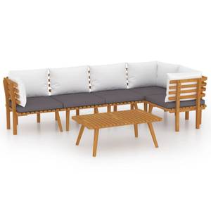 Garten-Lounge-Set Braun - Massivholz - Holzart/Dekor - 55 x 35 x 90 cm