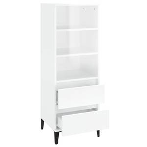 Highboard DE6150 Hochglanz Weiß