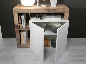 Buffet 2 portes - L108 cm Chêne clair