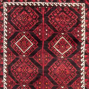 Belutsch Teppich - 180 x 114 cm - rot Rot - Kunststoff - 114 x 1 x 180 cm